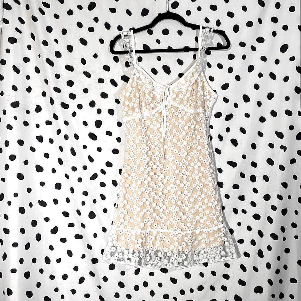 Just Me Lace Summer Dress Small Like New